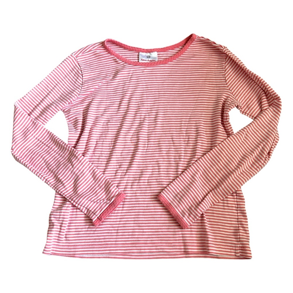 Hanna Andersson Striped Long Sleeve Tee | 140